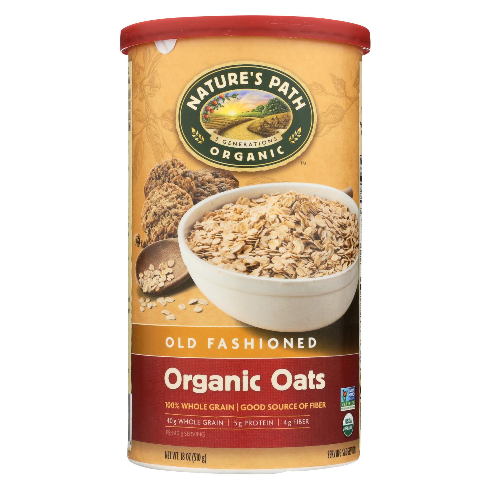 Nature's Path Oats – Old Fashioned – Case of 6 – 18 oz. | Kong Gourmet ...